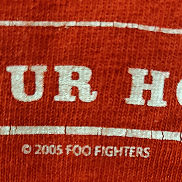 Vintage Foo Fighters 2005 tour t-shirt - Picture 3 of 9